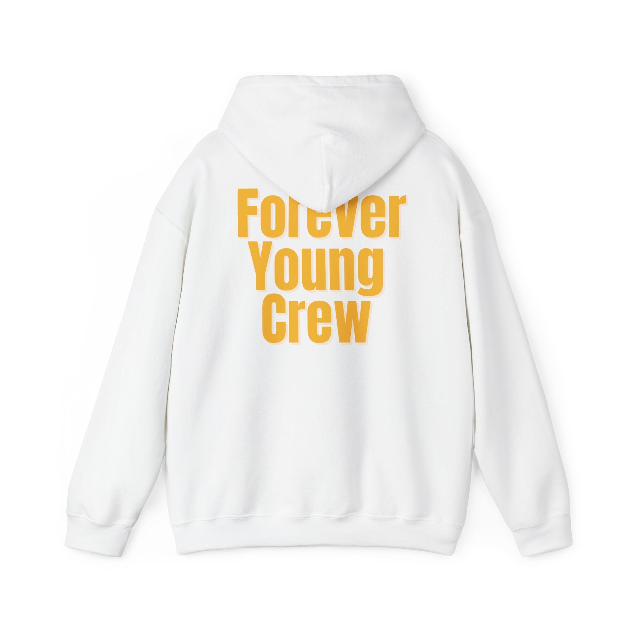 Forever Young Unisex Hoodie - Cozy Casual Wear, Comfortable Gift for Friends, Everyday Style, Trendy Streetwear, Perfect for Young at Heart