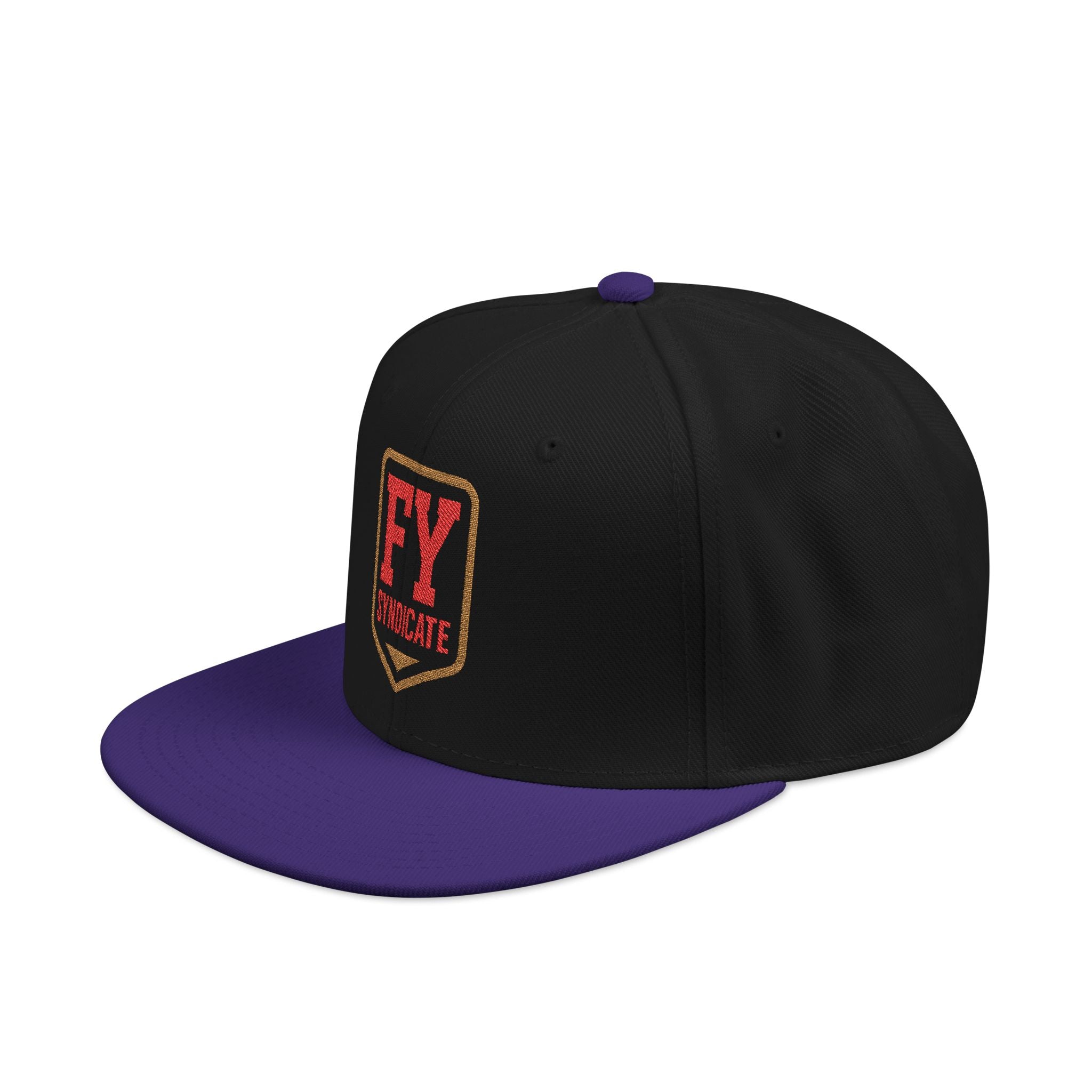FY Syndicate Embroidered Snapback Cap – Casual Streetwear Hat | Perfect Gift for Birthdays, Festivals, Sports Events & Outdoor Adventures