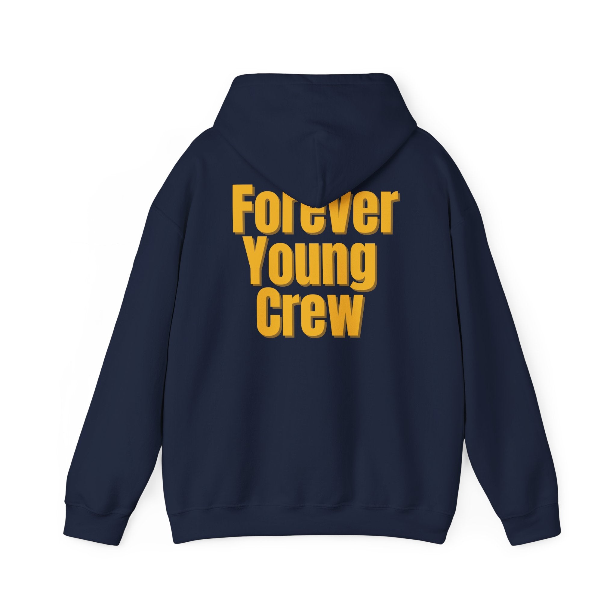 Forever Young Unisex Hoodie - Cozy Casual Wear, Comfortable Gift for Friends, Everyday Style, Trendy Streetwear, Perfect for Young at Heart