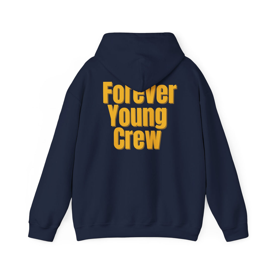Forever Young Unisex Hoodie - Cozy Casual Wear, Comfortable Gift for Friends, Everyday Style, Trendy Streetwear, Perfect for Young at Heart