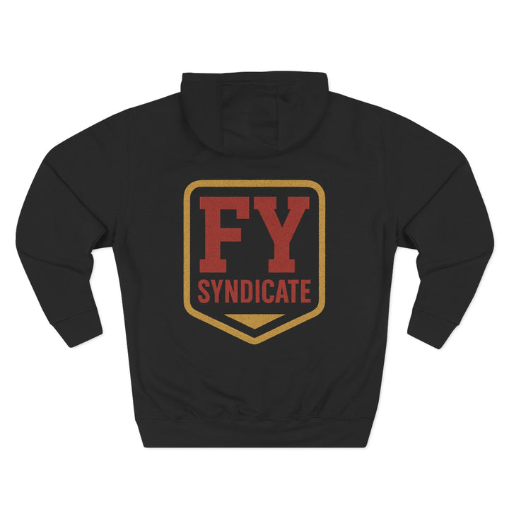 FY Syndicate Fleece Hoodie – Bold Style. Cozy Comfort. Everyday Power.