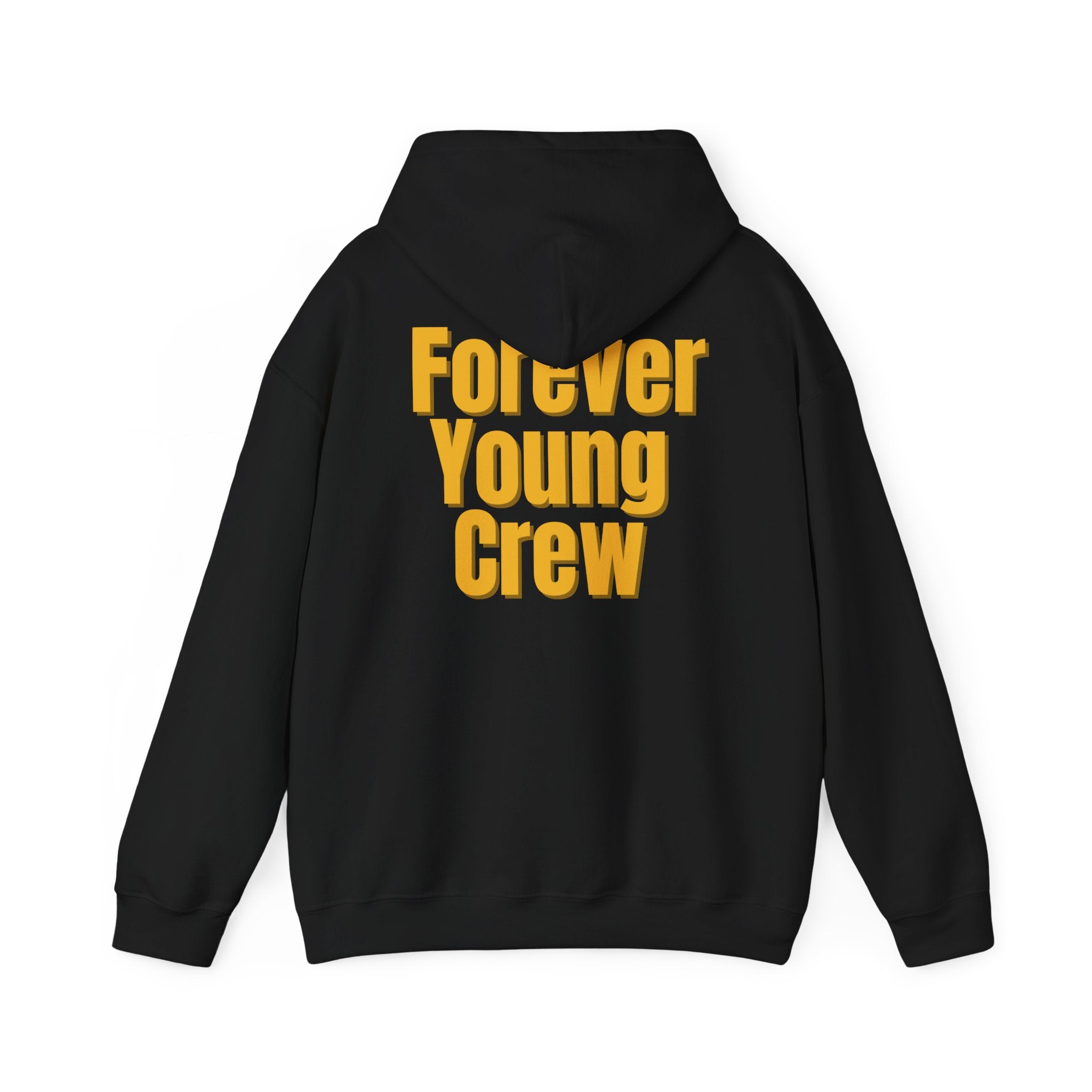 Forever Young Unisex Hoodie - Cozy Casual Wear, Comfortable Gift for Friends, Everyday Style, Trendy Streetwear, Perfect for Young at Heart