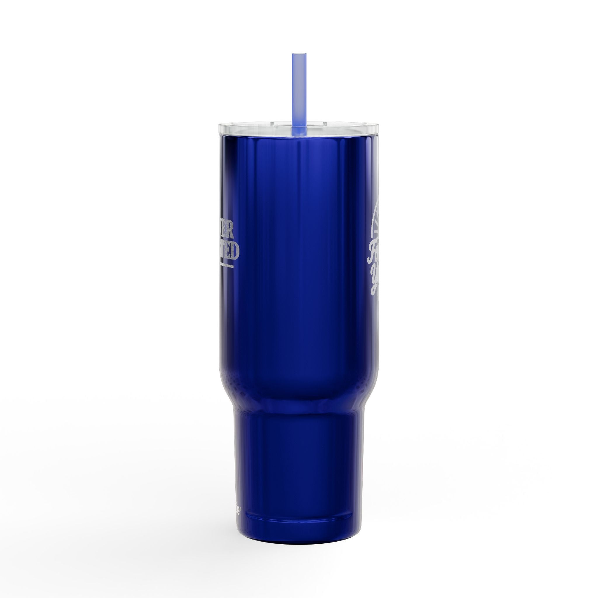 Insulated Engraved Tumbler - Forever Hydrate- Because hydration is a lifestyle. This 40 oz Forever Young tumbler keeps your drink cold and your vibe bold from sunrise to after-hours.