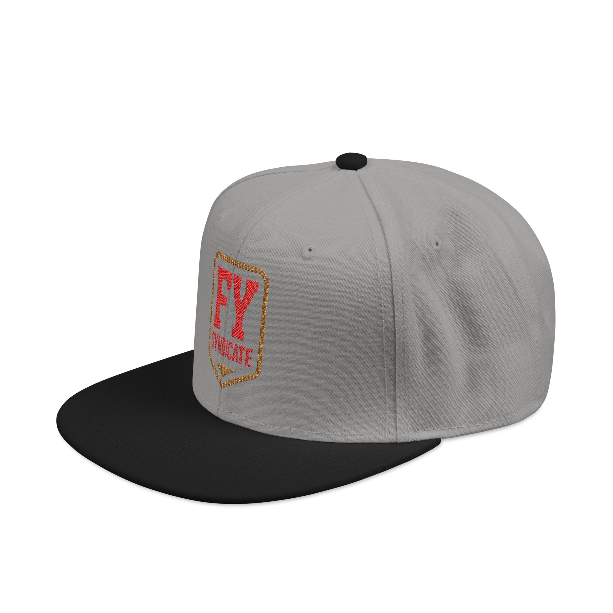 FY Syndicate Embroidered Snapback Cap – Casual Streetwear Hat | Perfect Gift for Birthdays, Festivals, Sports Events & Outdoor Adventures