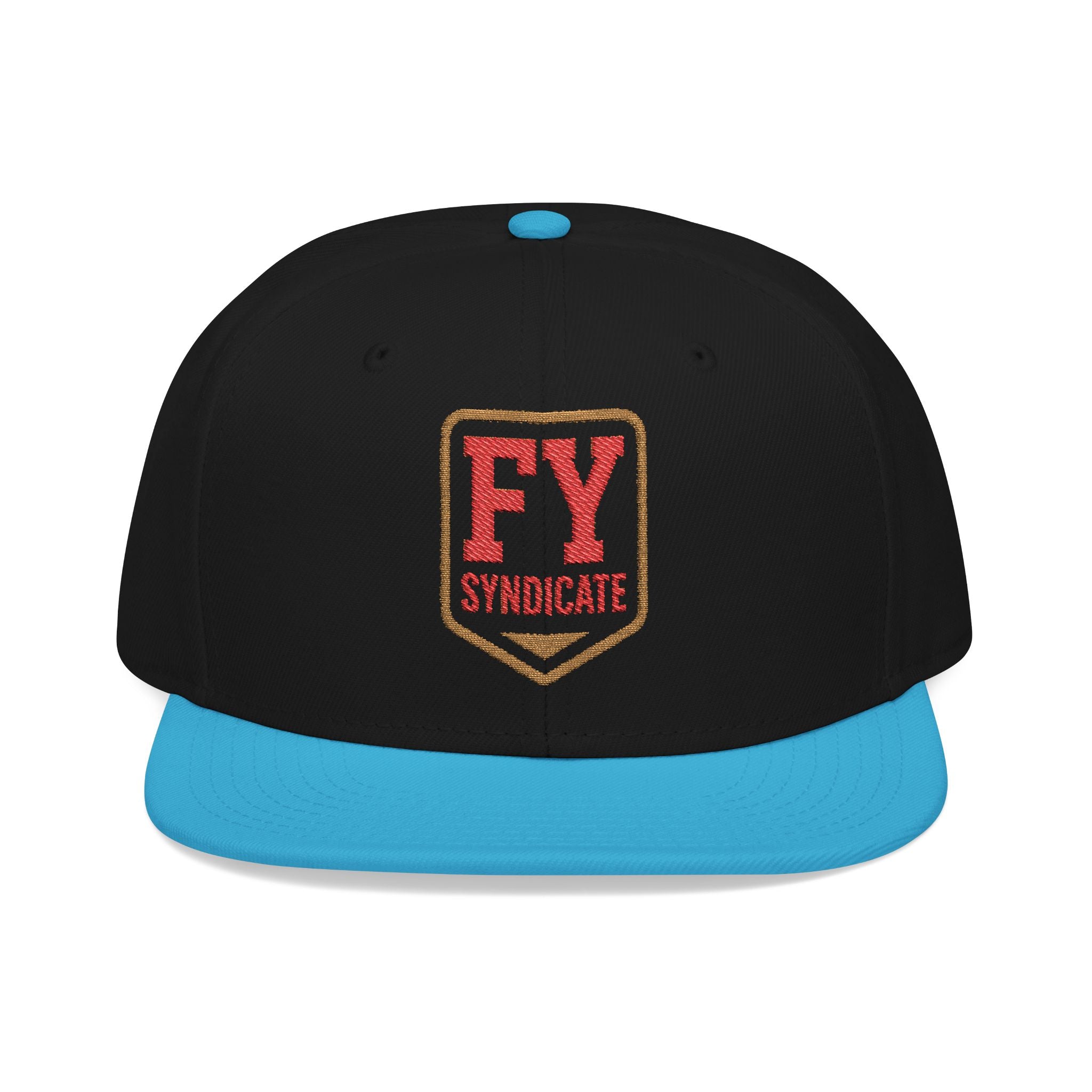 FY Syndicate Embroidered Snapback Cap – Casual Streetwear Hat | Perfect Gift for Birthdays, Festivals, Sports Events & Outdoor Adventures