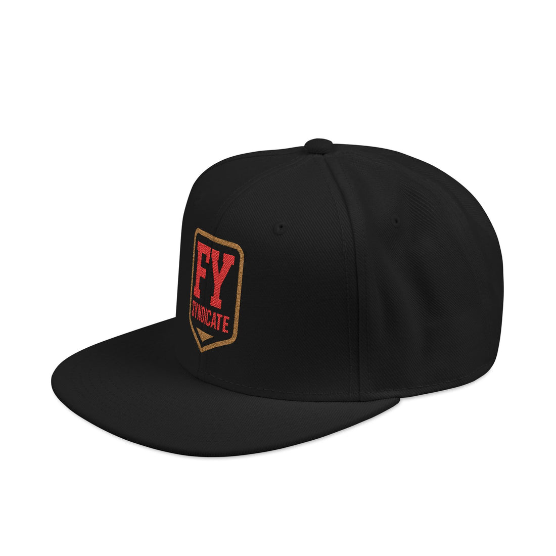 FY Syndicate Embroidered Snapback Cap – Casual Streetwear Hat | Perfect Gift for Birthdays, Festivals, Sports Events & Outdoor Adventures