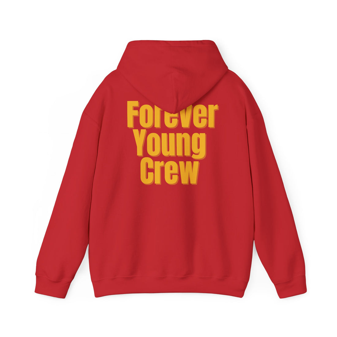 Forever Young Unisex Hoodie - Cozy Casual Wear, Comfortable Gift for Friends, Everyday Style, Trendy Streetwear, Perfect for Young at Heart