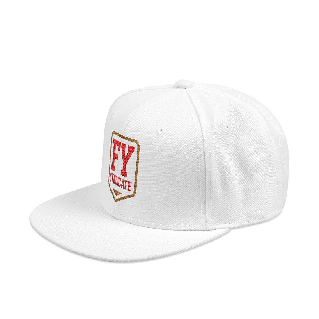 FY Syndicate Embroidered Snapback Cap – Casual Streetwear Hat | Perfect Gift for Birthdays, Festivals, Sports Events & Outdoor Adventures