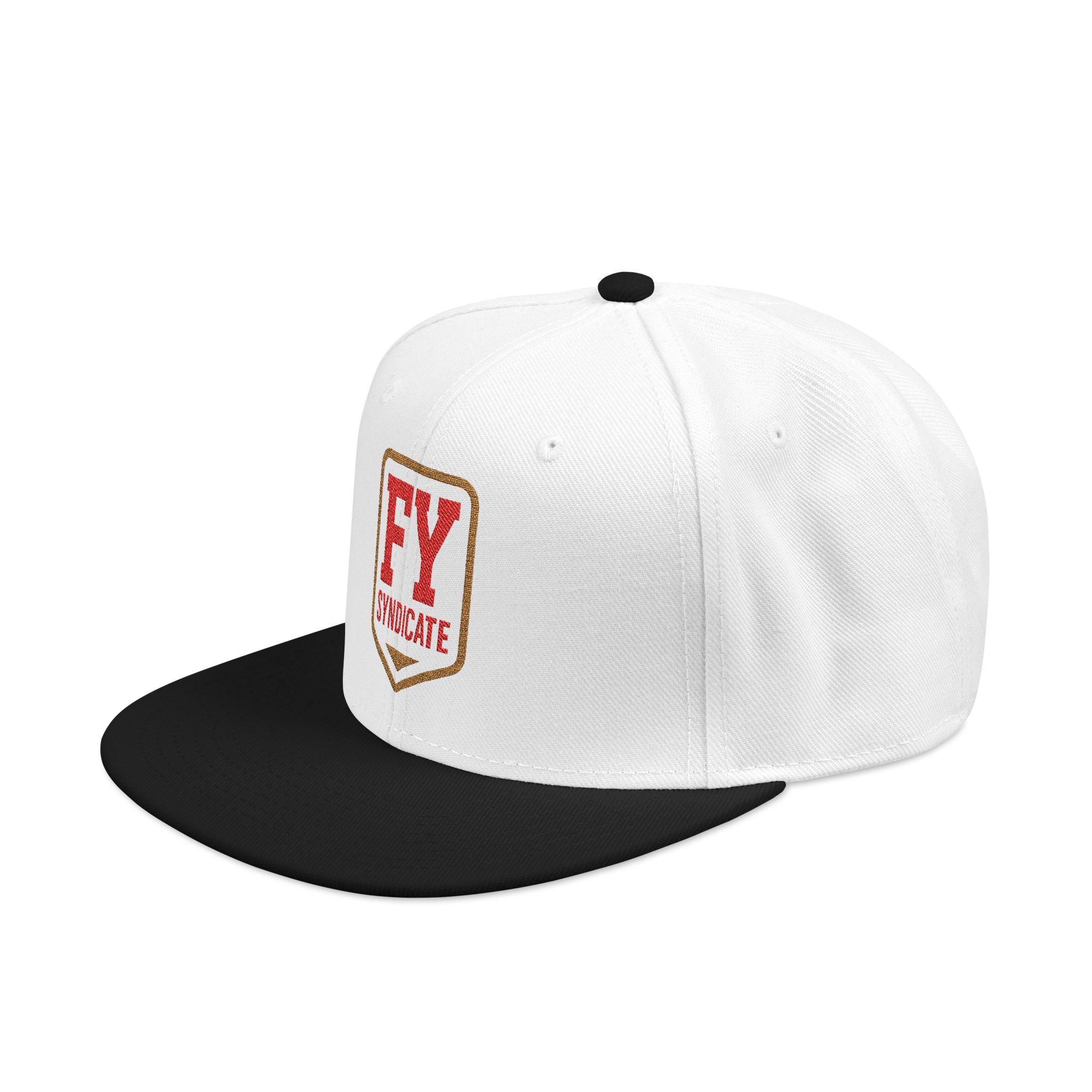 FY Syndicate Embroidered Snapback Cap – Casual Streetwear Hat | Perfect Gift for Birthdays, Festivals, Sports Events & Outdoor Adventures