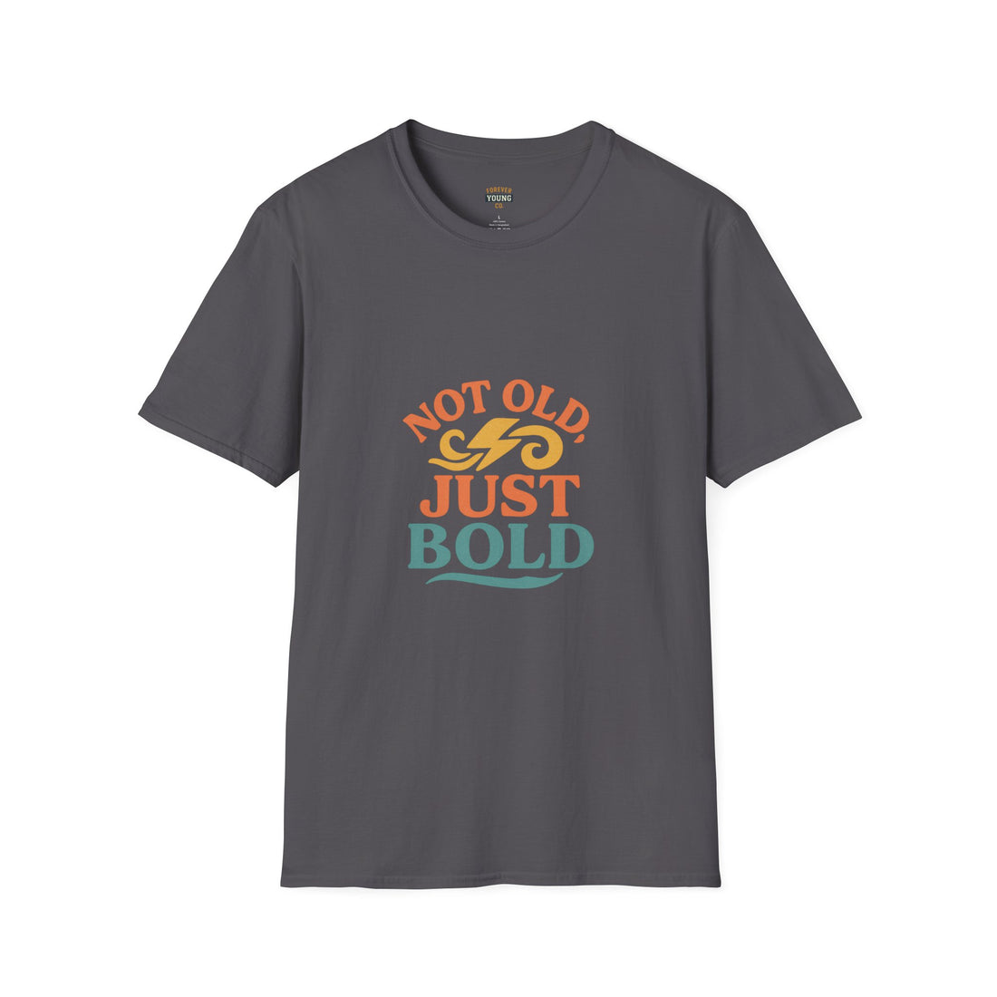 “Not Old, Just Bold” – Unisex Softstyle Tee-The tee that says you’re not fading — you’re just getting started. Ultra-soft cotton, timeless comfort, and a bold attitude.