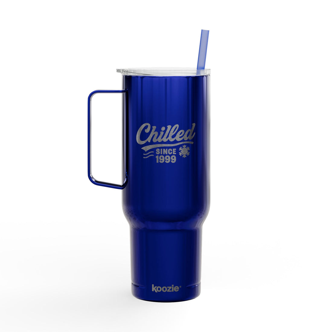 Engraved-Chilled Since 1999 – Frost Edition Tumbler (40oz)- Built to chill. This frosty edition tumbler blends crisp style with all-day cold power — because cool never goes out of style.