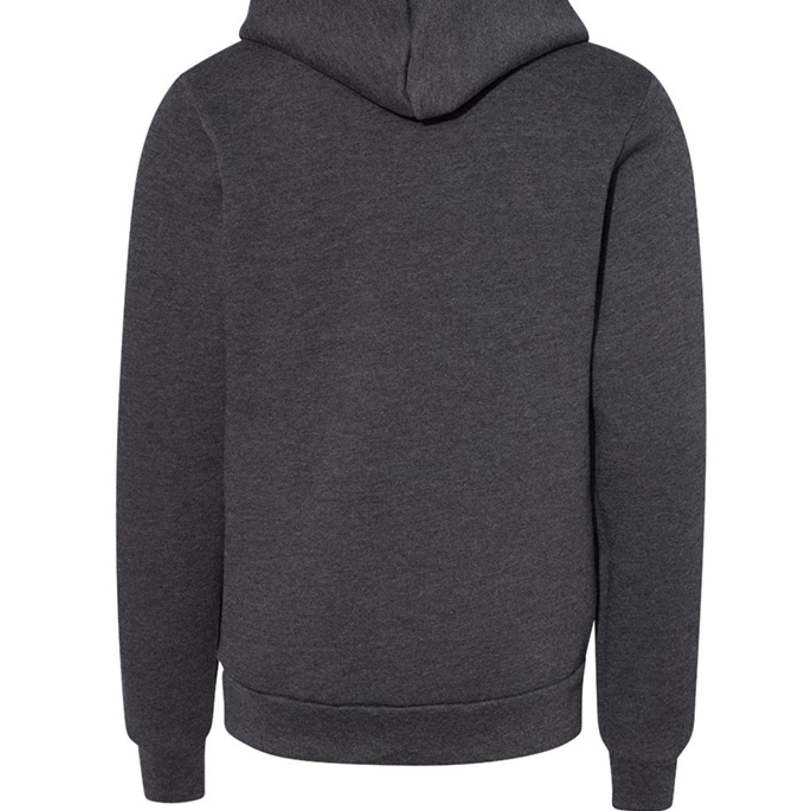 DARK GRY HEATHER - BACK