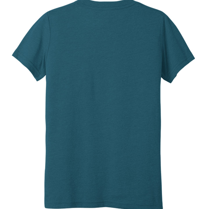 Teal Triblend - BACK