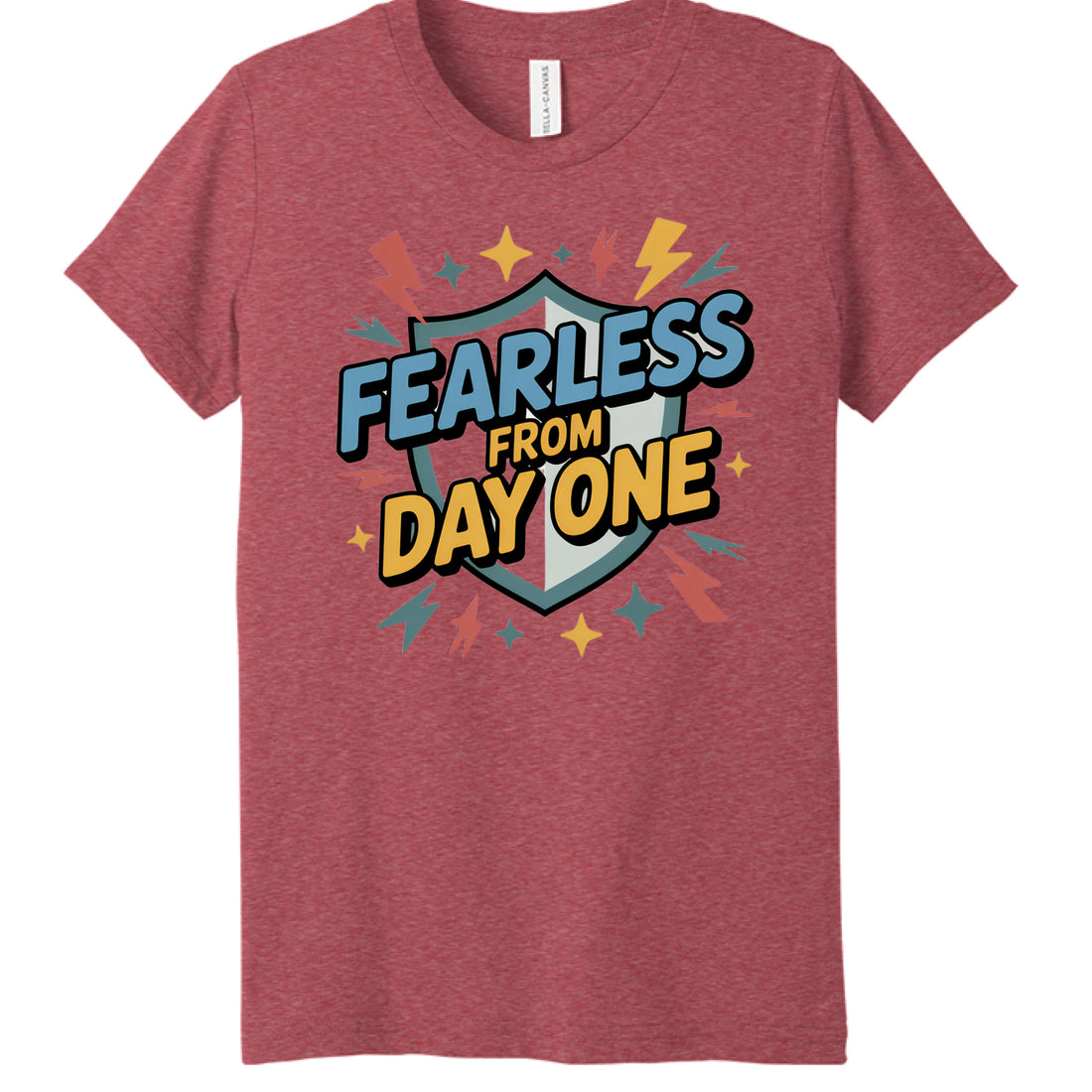 RED TRIBLEND - FRONT