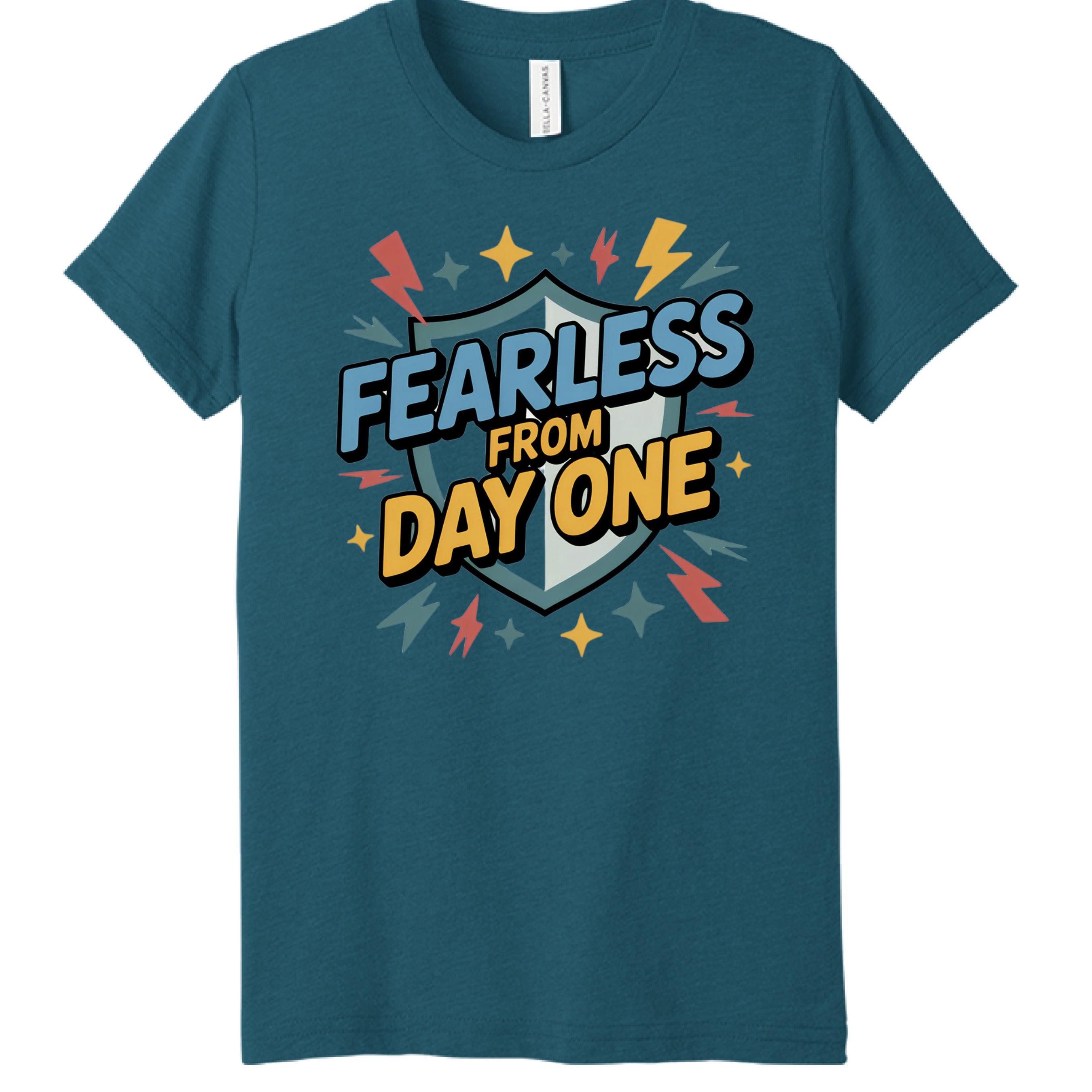 Teal Triblend - FRONT