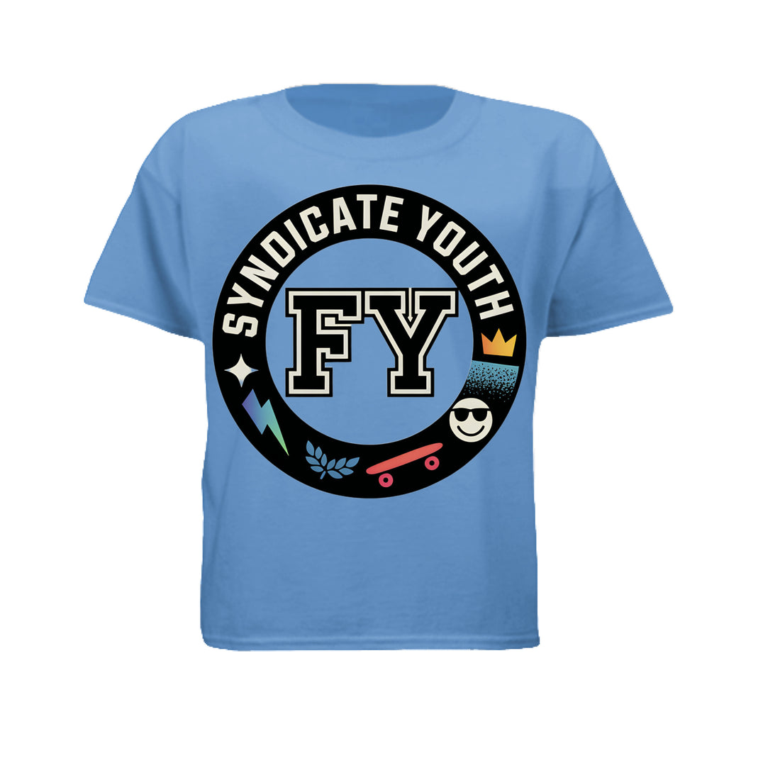 Heather Columbia Blue - FRONT