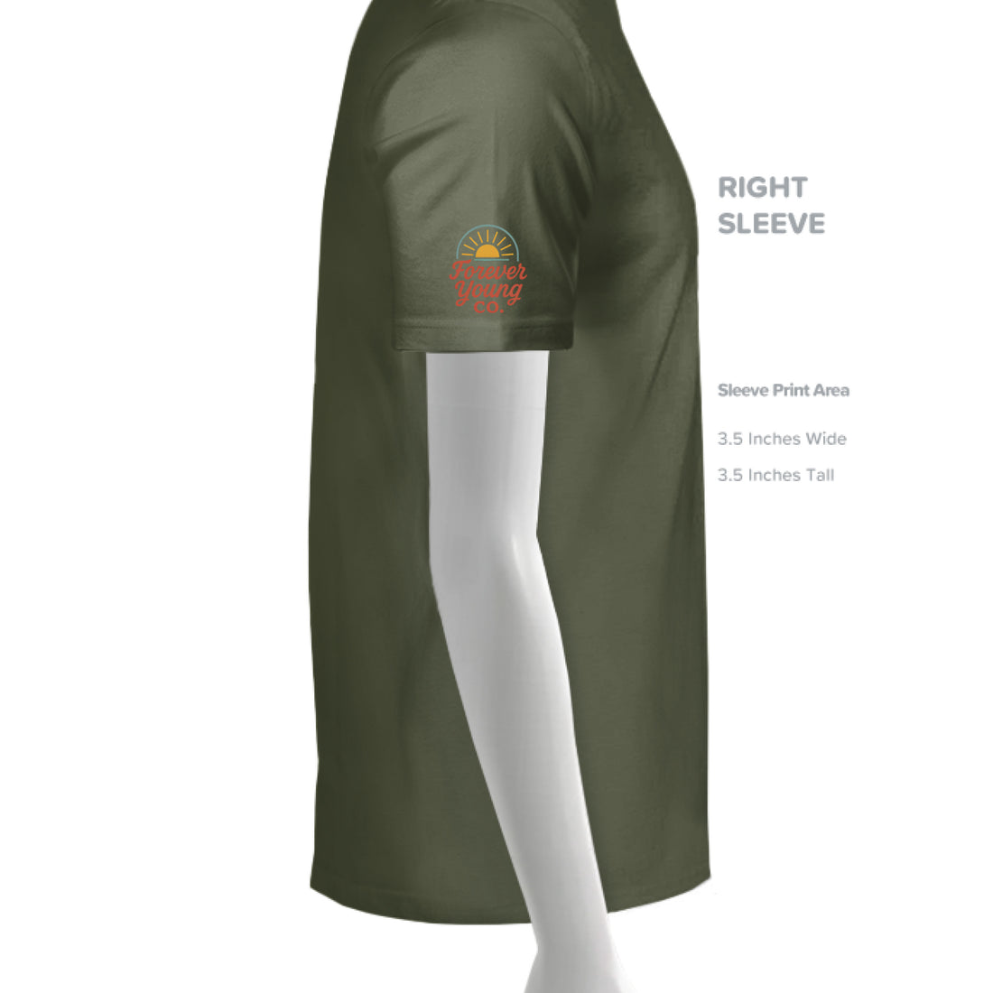 MILITARY GREEN - SLEEVE_RIGHT